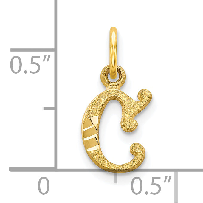 10K Initial C Charm