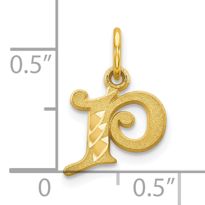 10k Initial P Charm