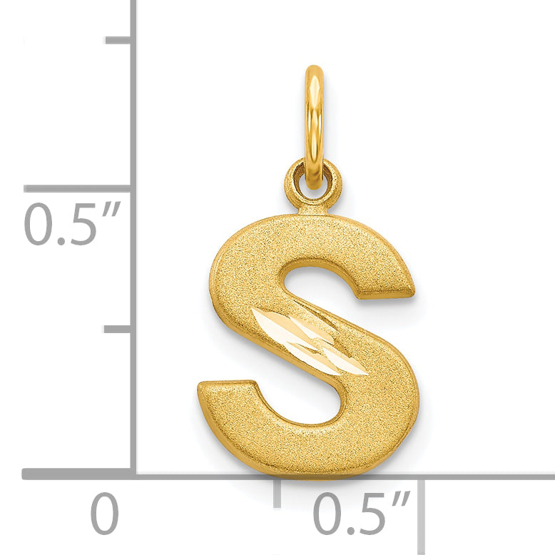 10k Initial S Charm