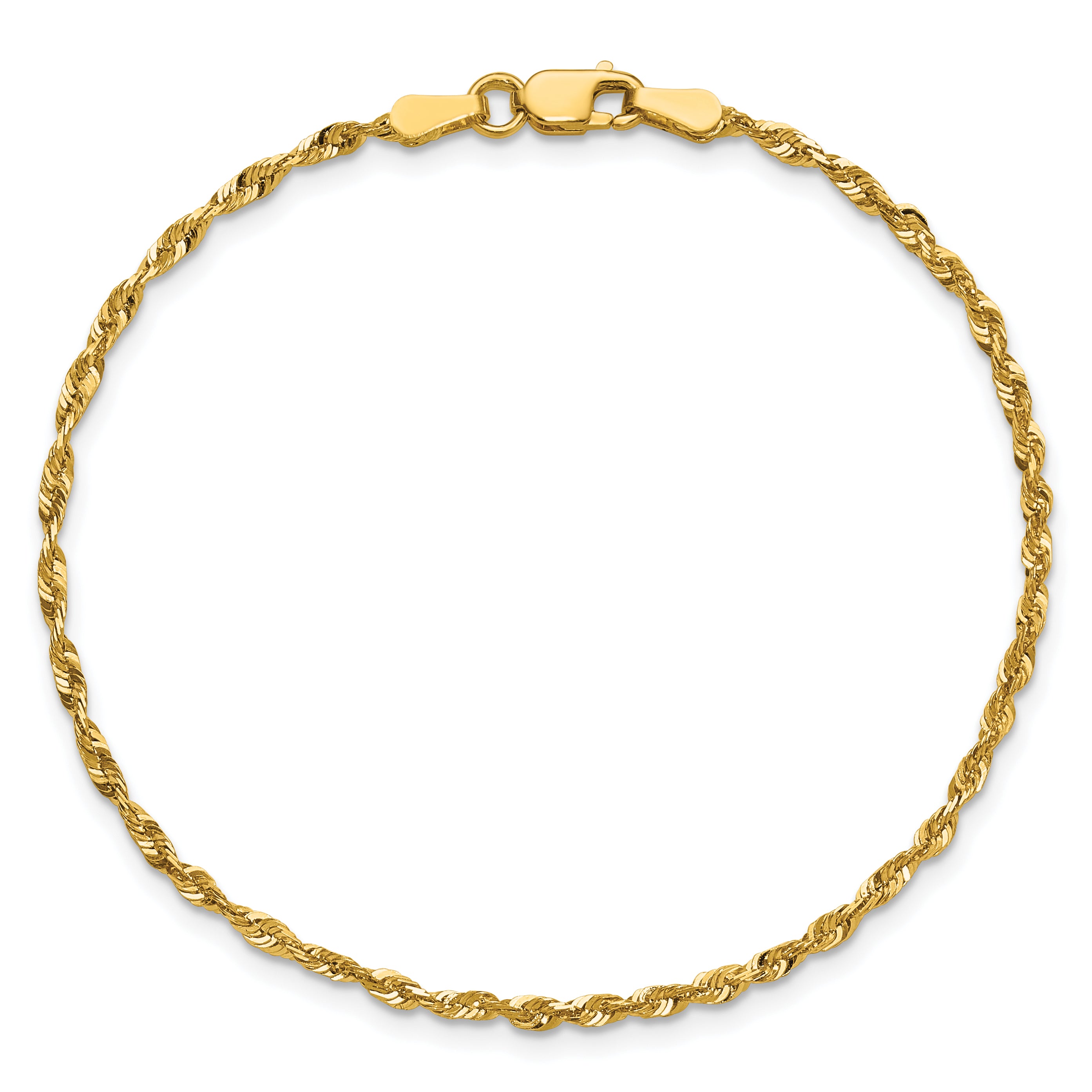 10k 2.0mm Extra-Light D/C Rope Chain