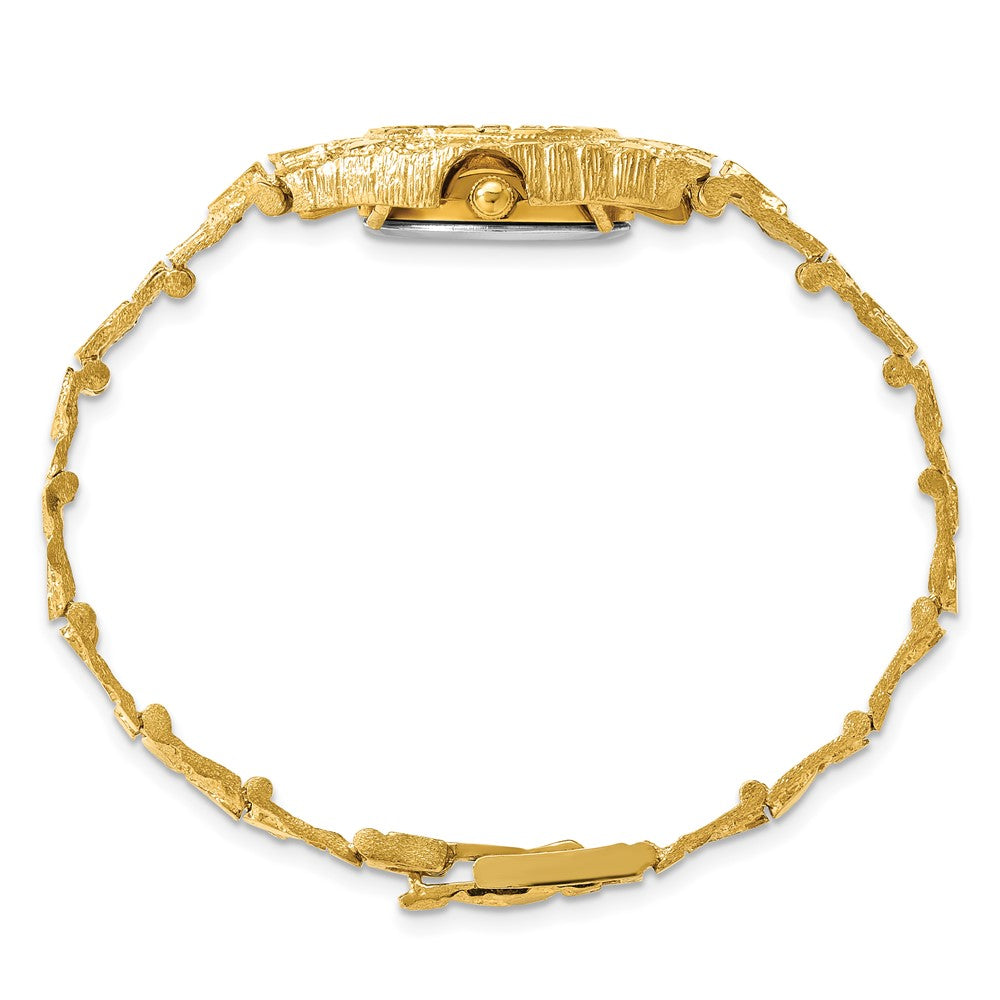 10k Champagne 22mm Dial Nugget Watch