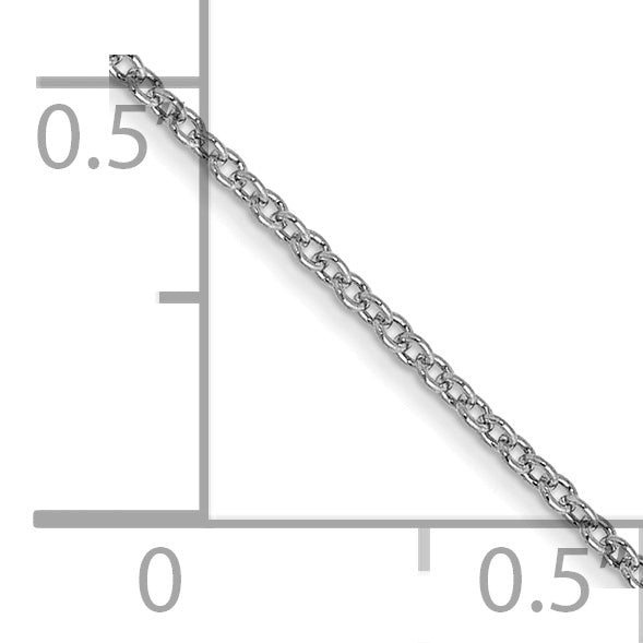 10K Wg 1Mm Round Open Link Cable Chain