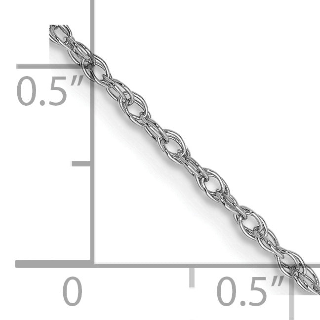 10K Wg 1.3Mm Heavy-Baby Rope Chain