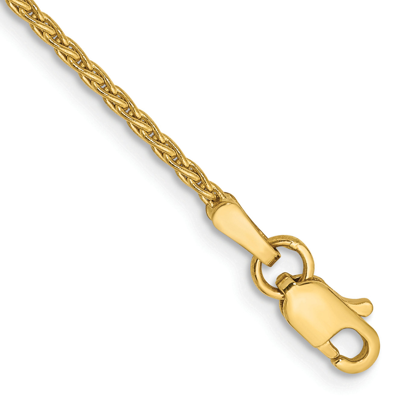 10K 1.5Mm Parisian Wheat Chain