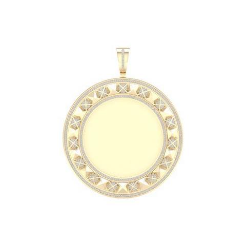 10K Yellow 1.50Ct D-Memory Pendants (Chains Sold Separately)
