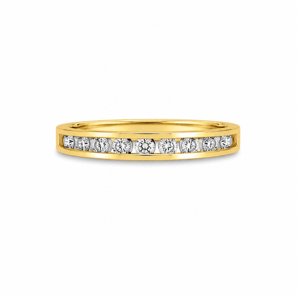 10KT Yellow Gold 0.25 CTW Diamond Band [A2B0 - K6H00]