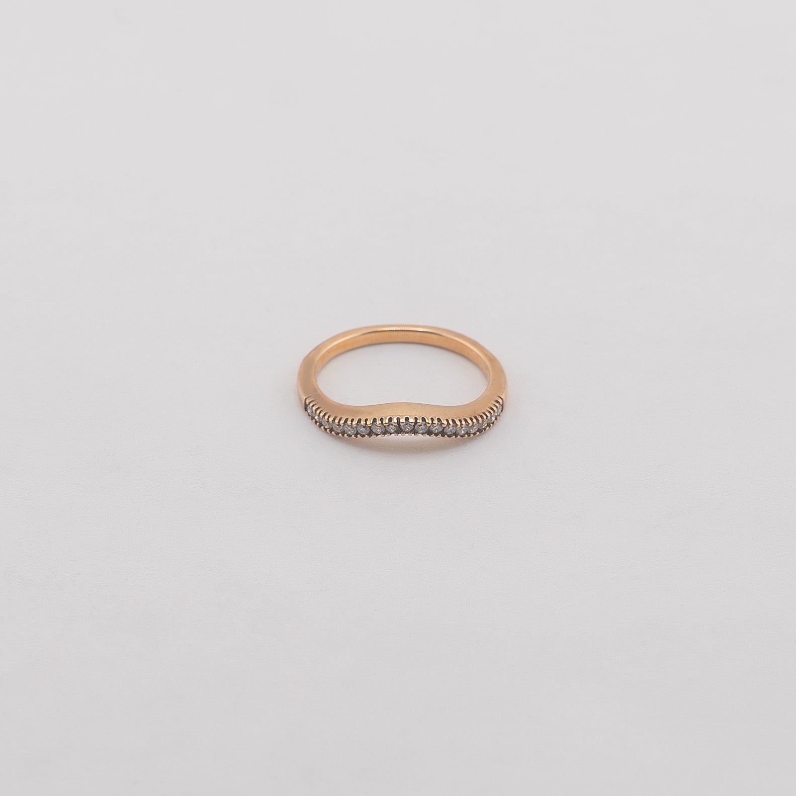 10KT Yellow Gold 0.18 CTW Diamond Ring [A2B0 - K6H00]