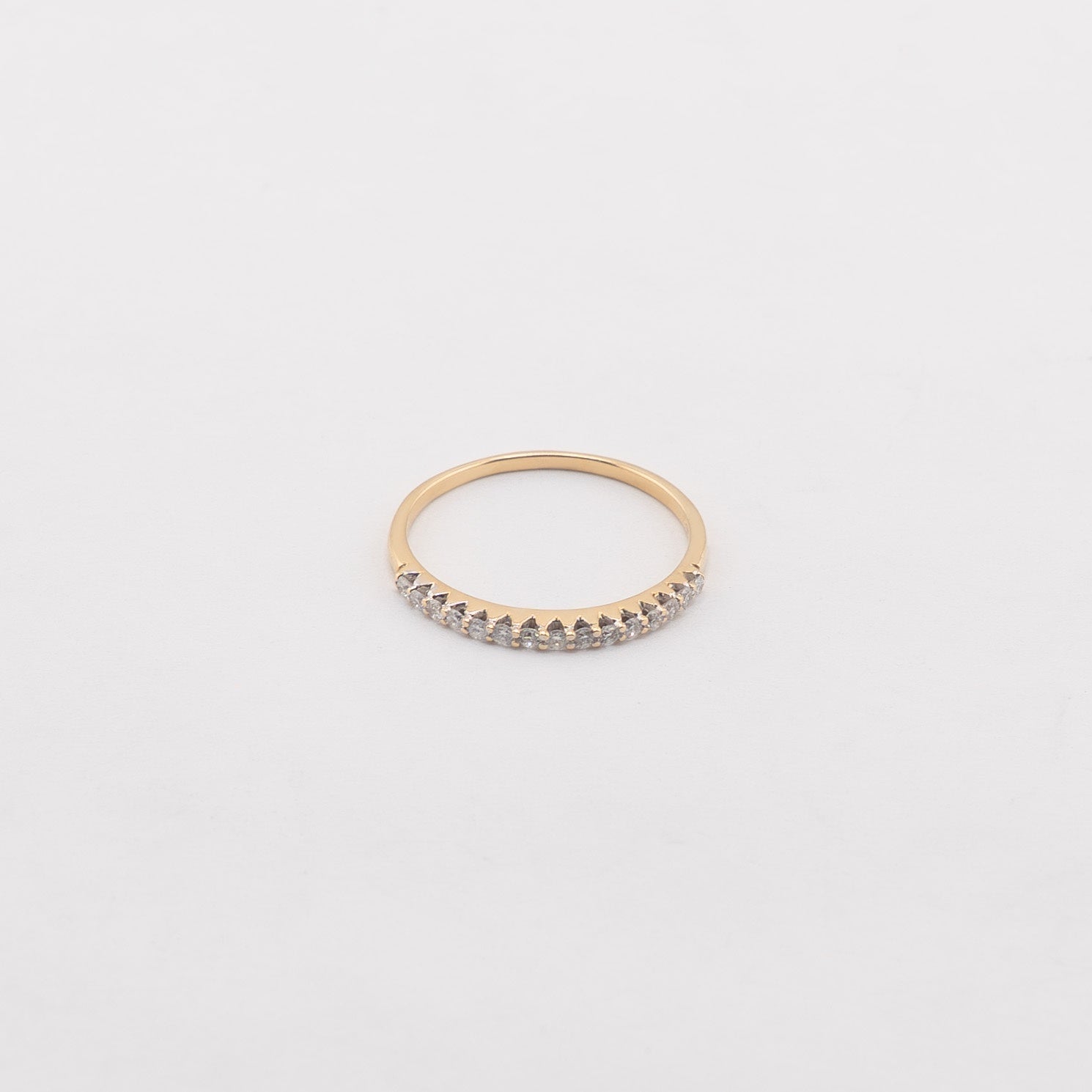 14KT Yellow Gold 0.20 CTW Diamond Ring [A1B4 - K9H90]