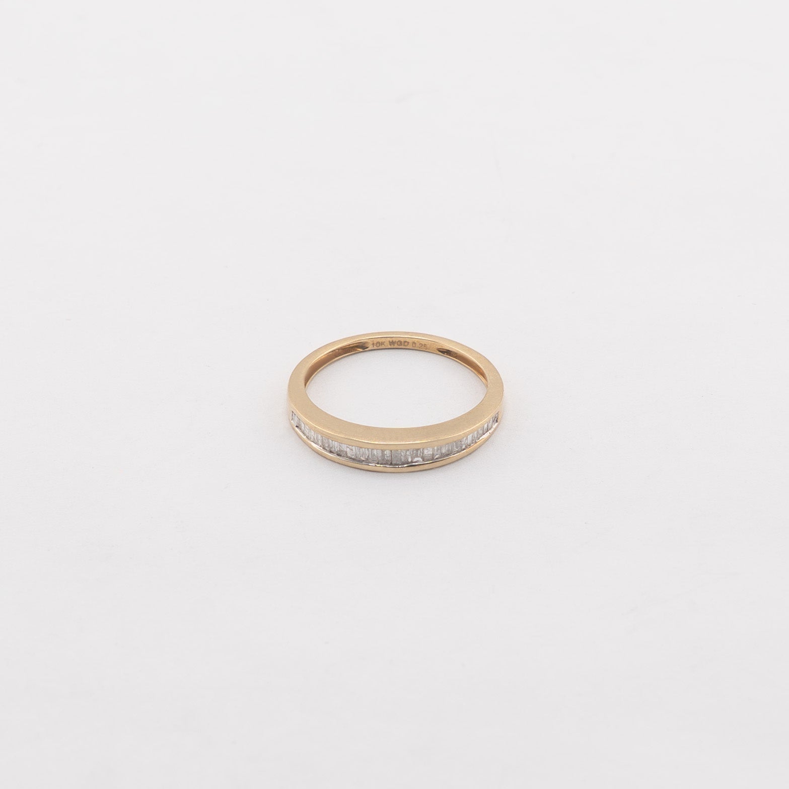 10KT Yellow Gold 0.25 CTW Diamond Ring  [A1B9 - K11H00]