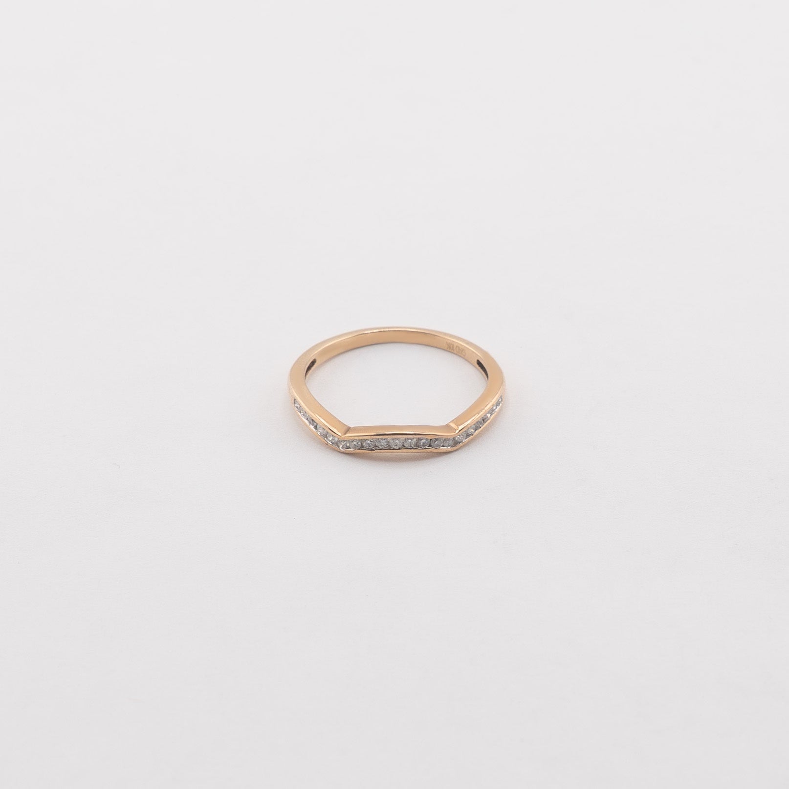 10KT Yellow Gold 0.25 CTW Diamond Ring [A1B5 - K9H90]