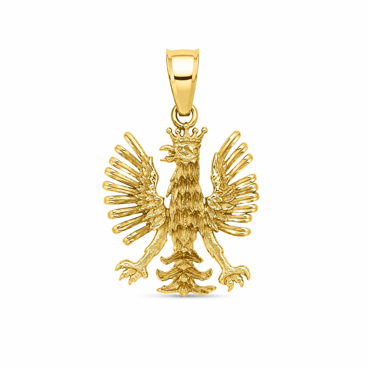 14KT Yellow Gold Eagle Pendant [A1P7]