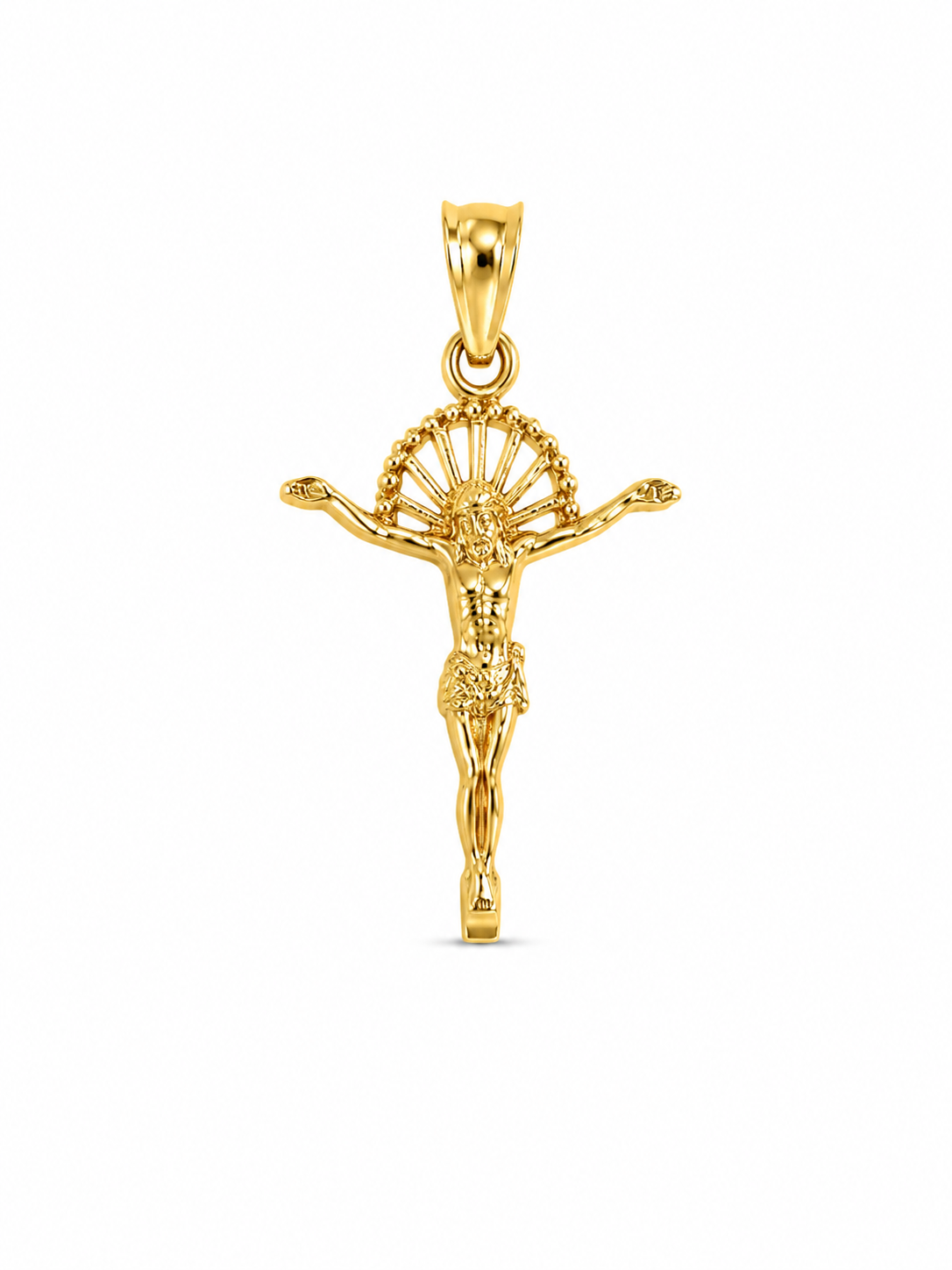 10KT Yellow Gold Jesus Pendant [A0B6]