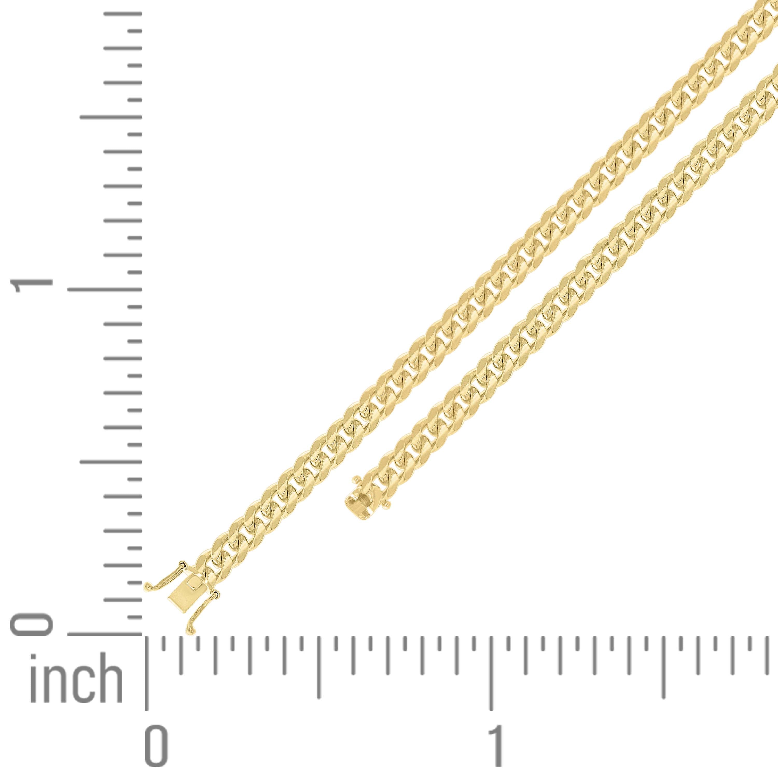 925 Sterling Silver Solid Miami Cuban Chain Silver 060 2mm