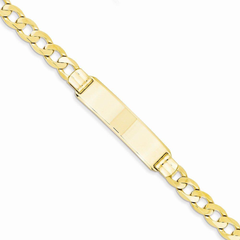 14K Curb Id Bracelet