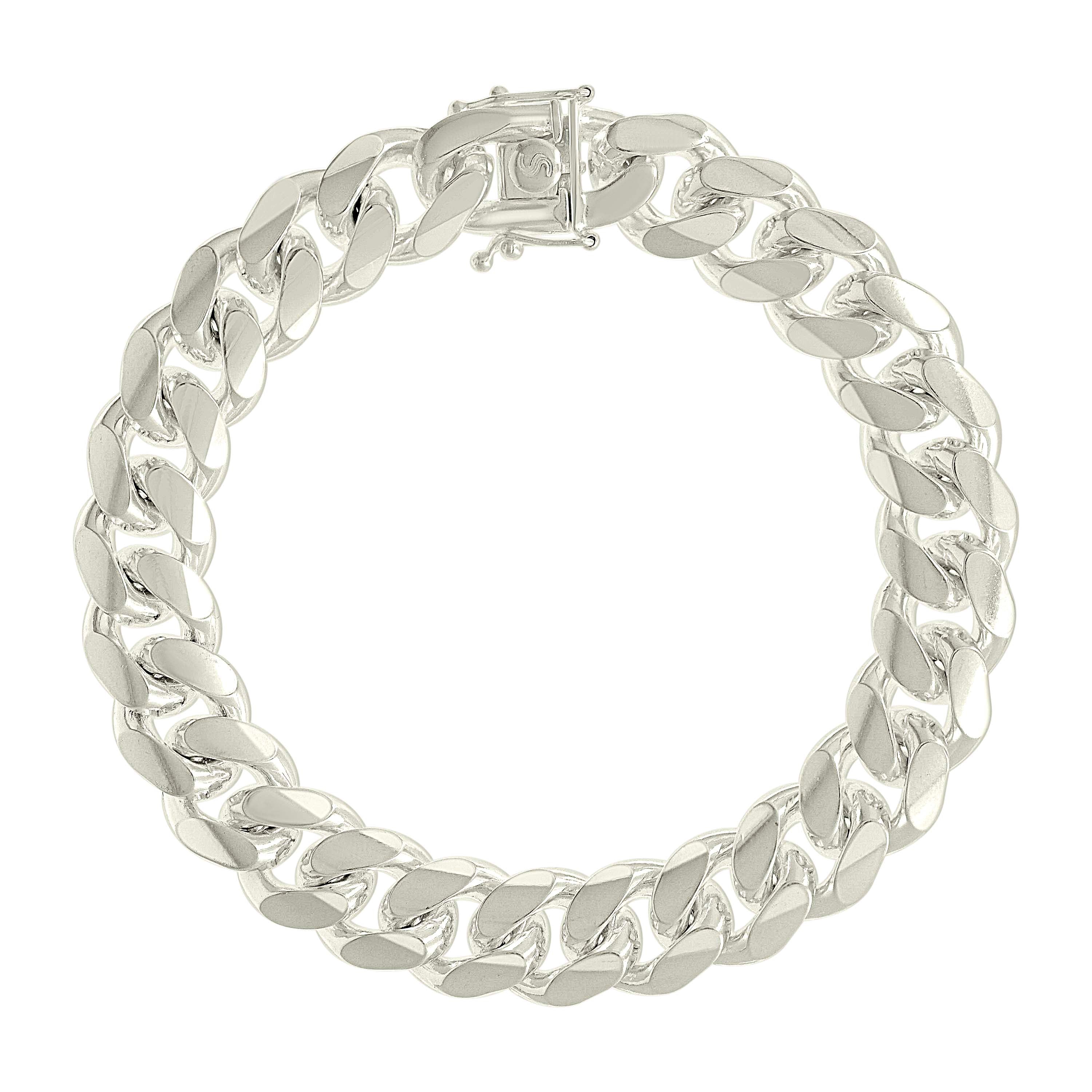 925 Sterling Silver Solid Miami Cuban Chain Silver 060 2mm