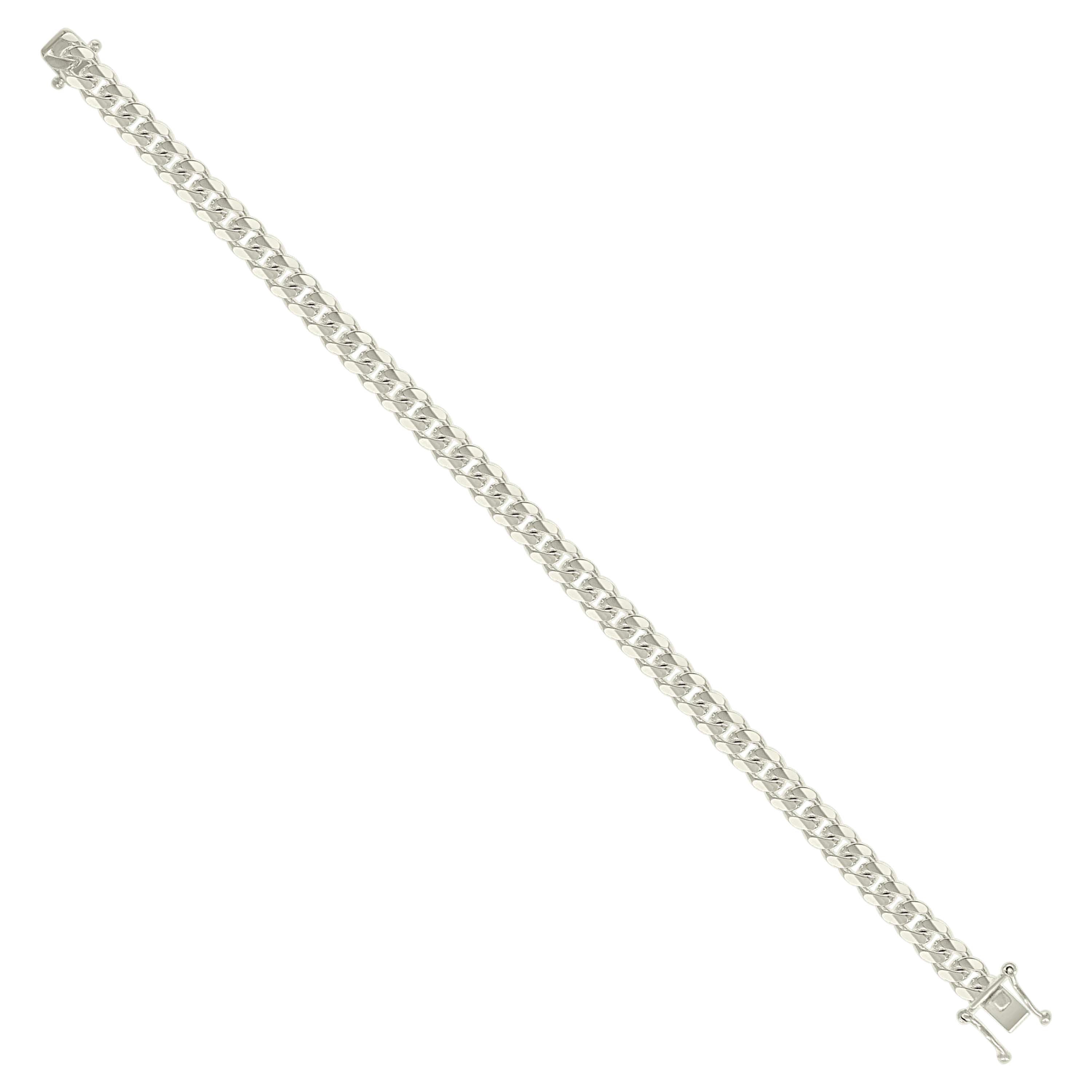925 Sterling Silver Solid Miami Cuban Chain Silver 060 2mm