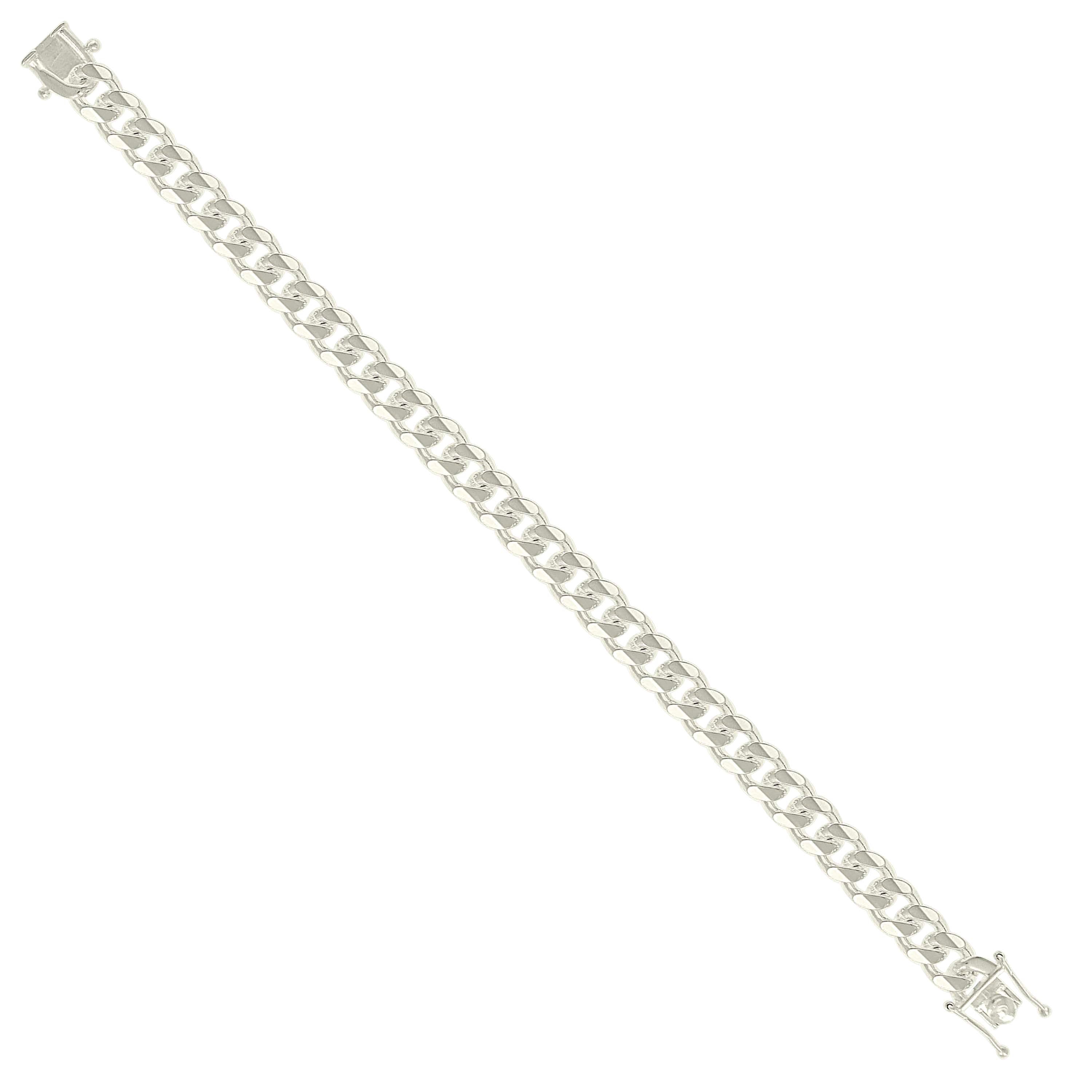 925 Sterling Silver Solid Miami Cuban Chain Silver 060 2mm