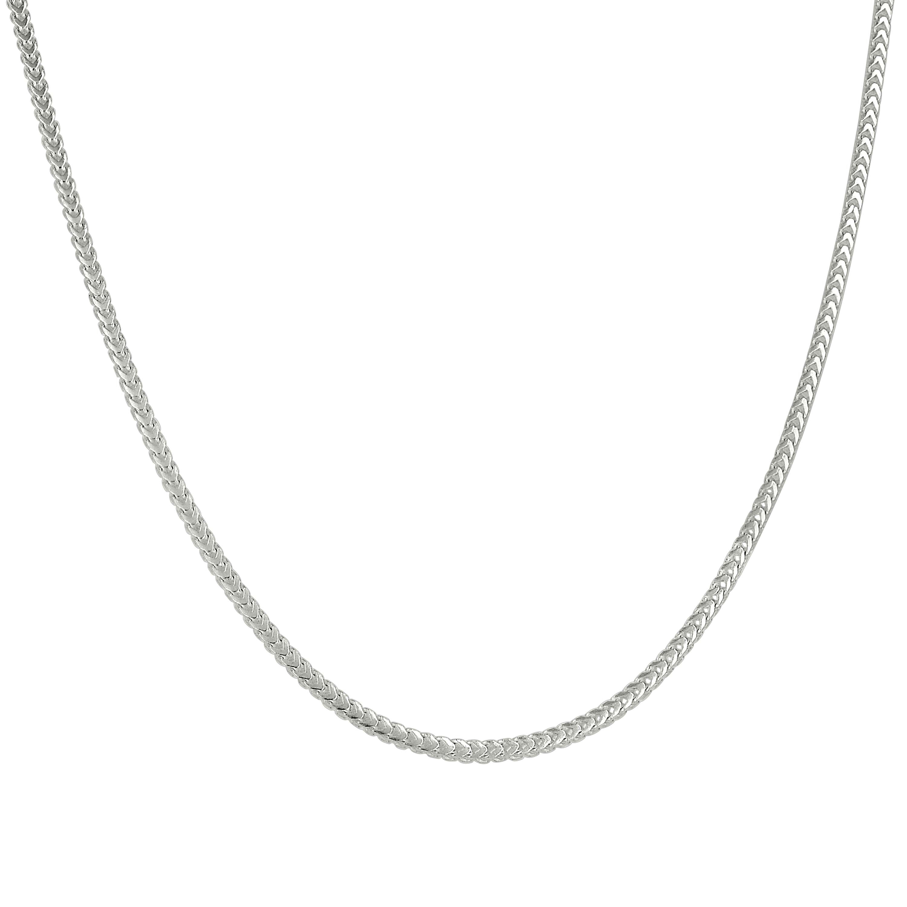 925 Silver Solid Franco Chain Silver 040 1mm