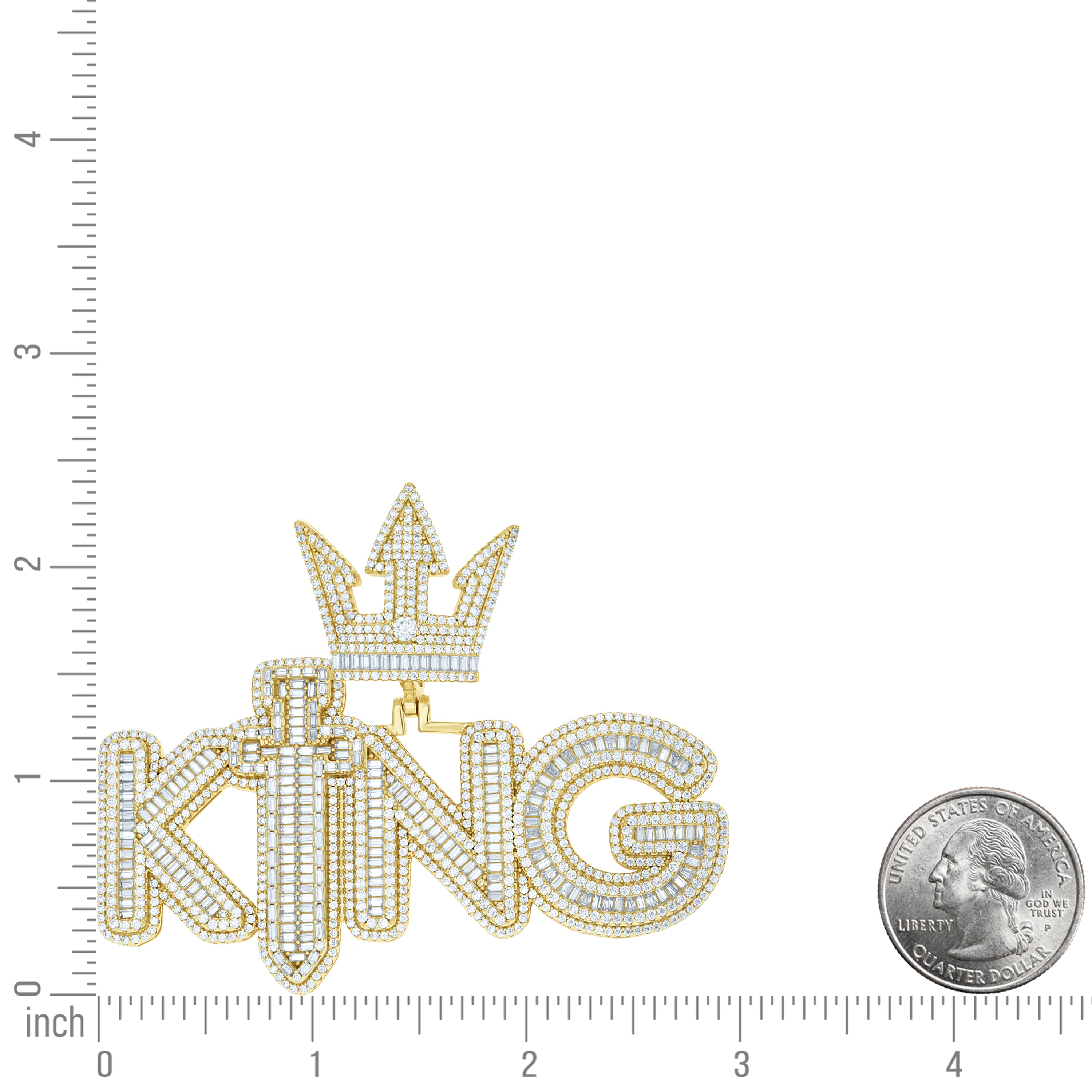 925 Sterling Silver Moissanite Pendant