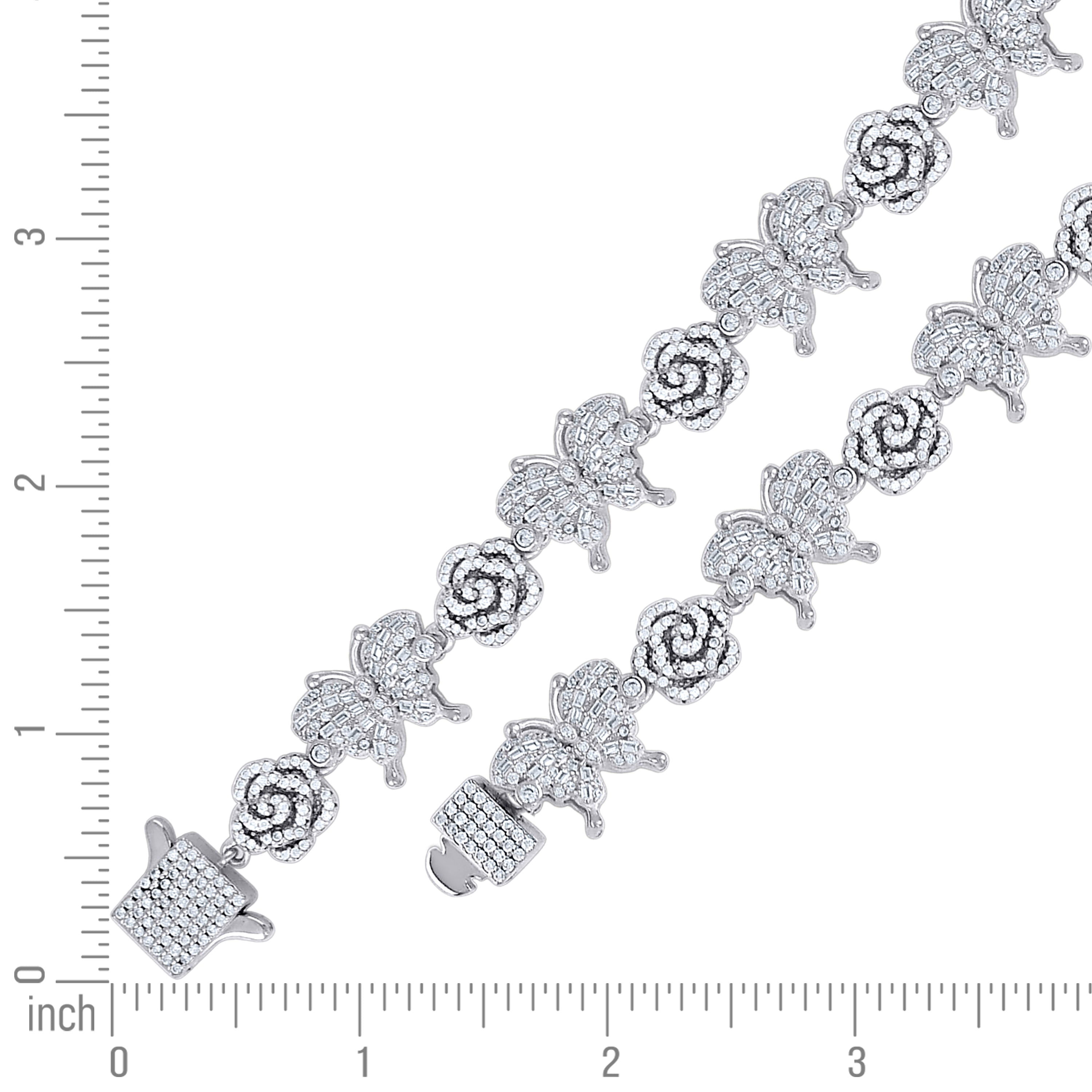 925 Sterling Silver Moissanite Bracelet
