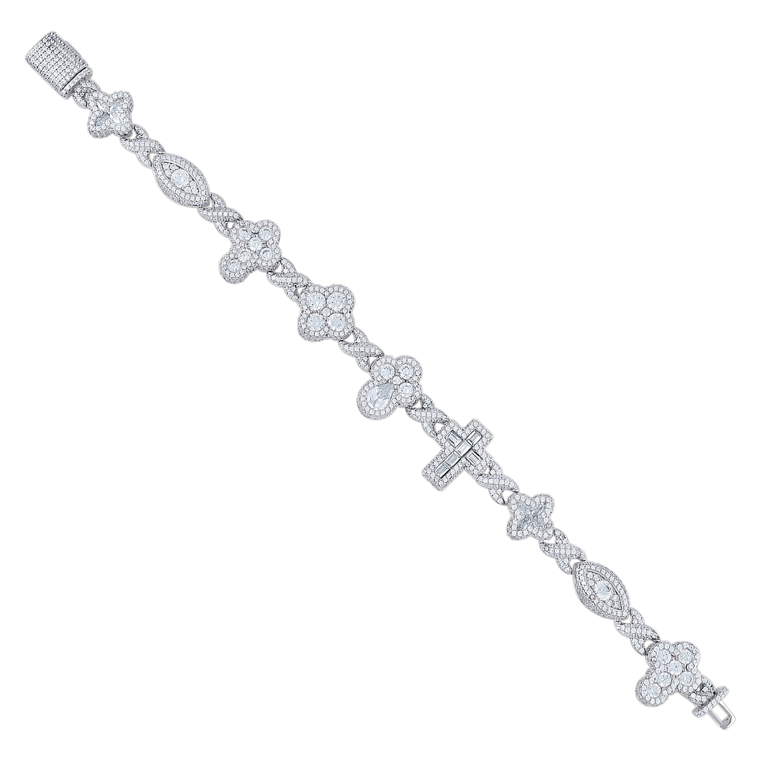 925 Sterling Silver Moissanite Bracelet