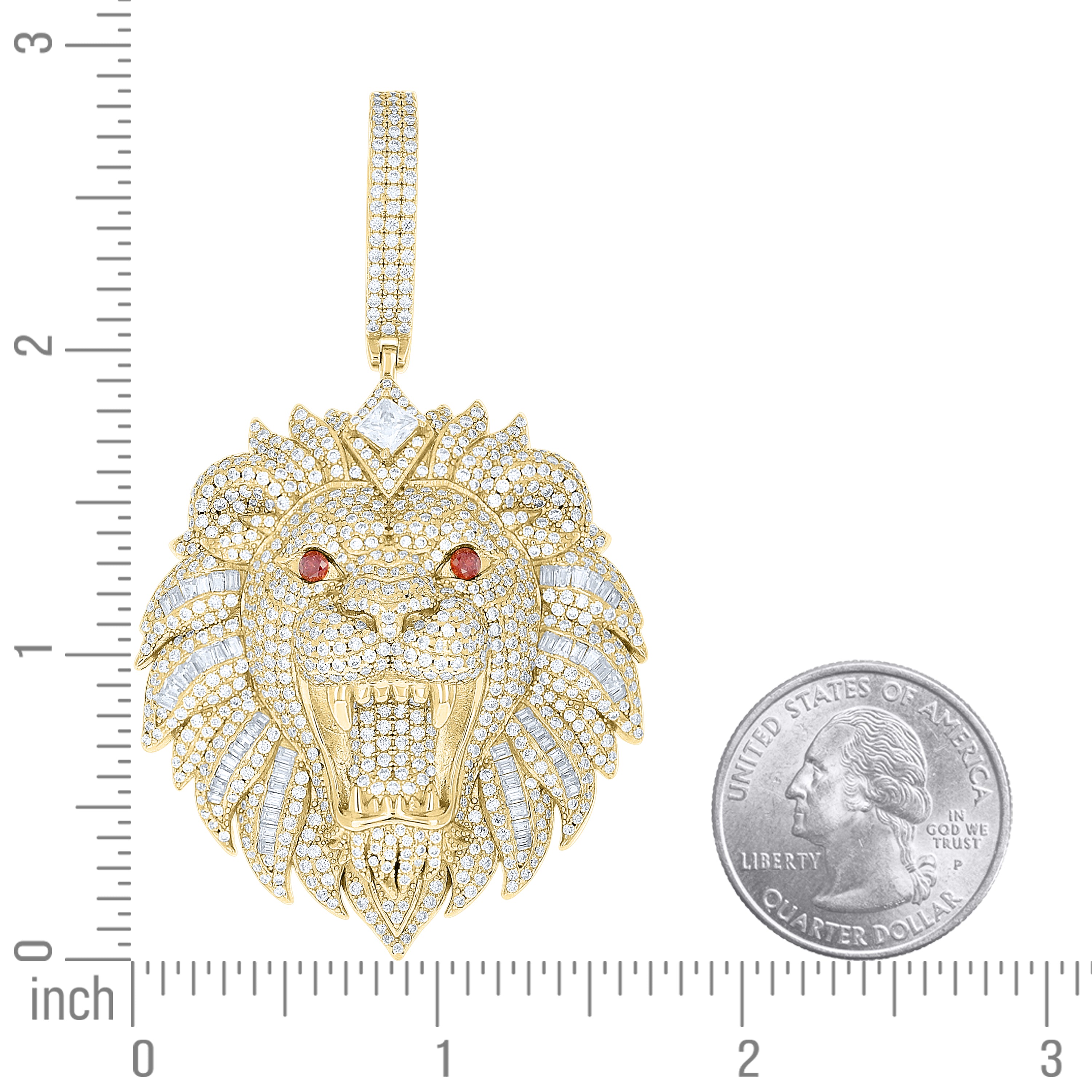 925 Sterling Silver Moissanite Pendant