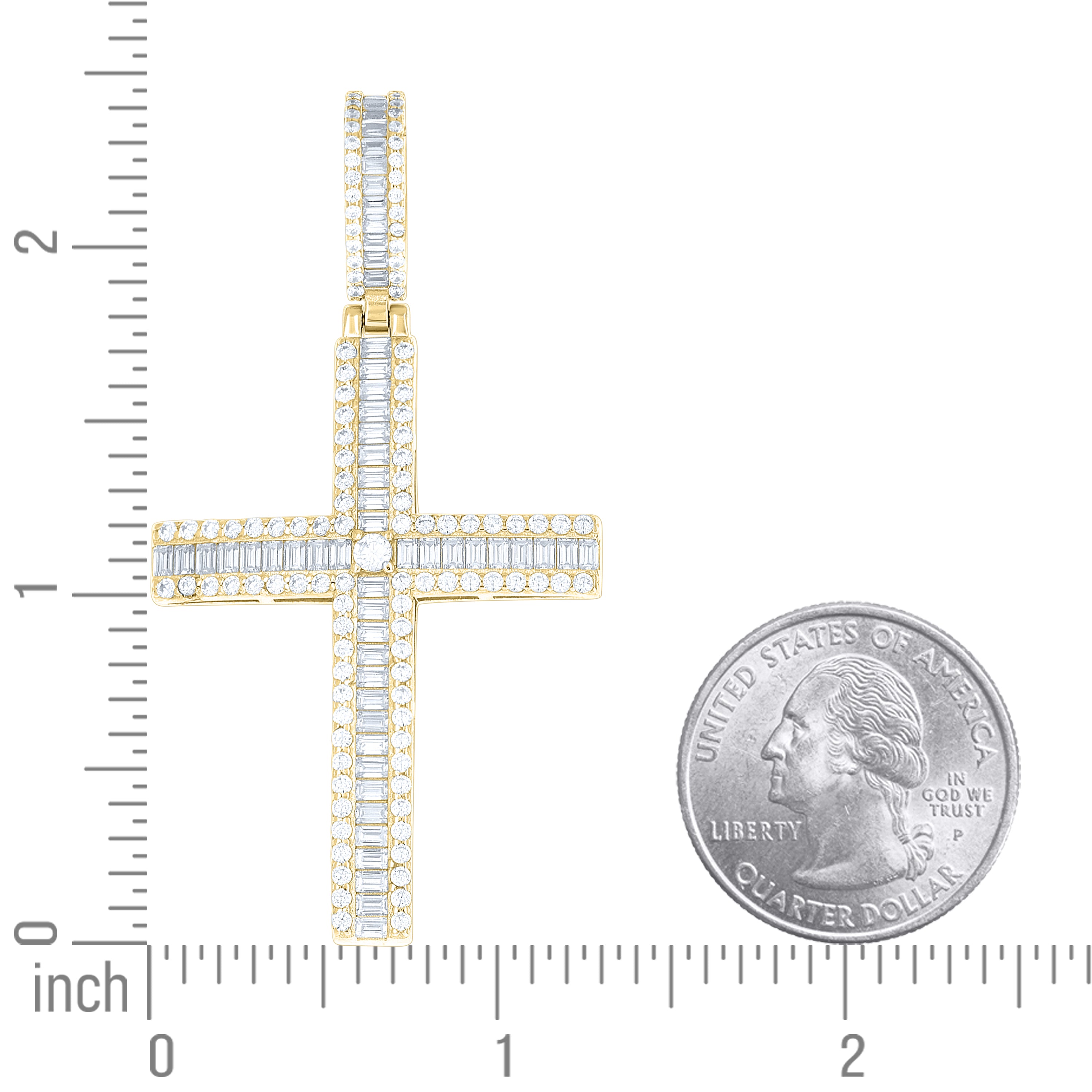 925 Sterling Silver Moissanite Pendant