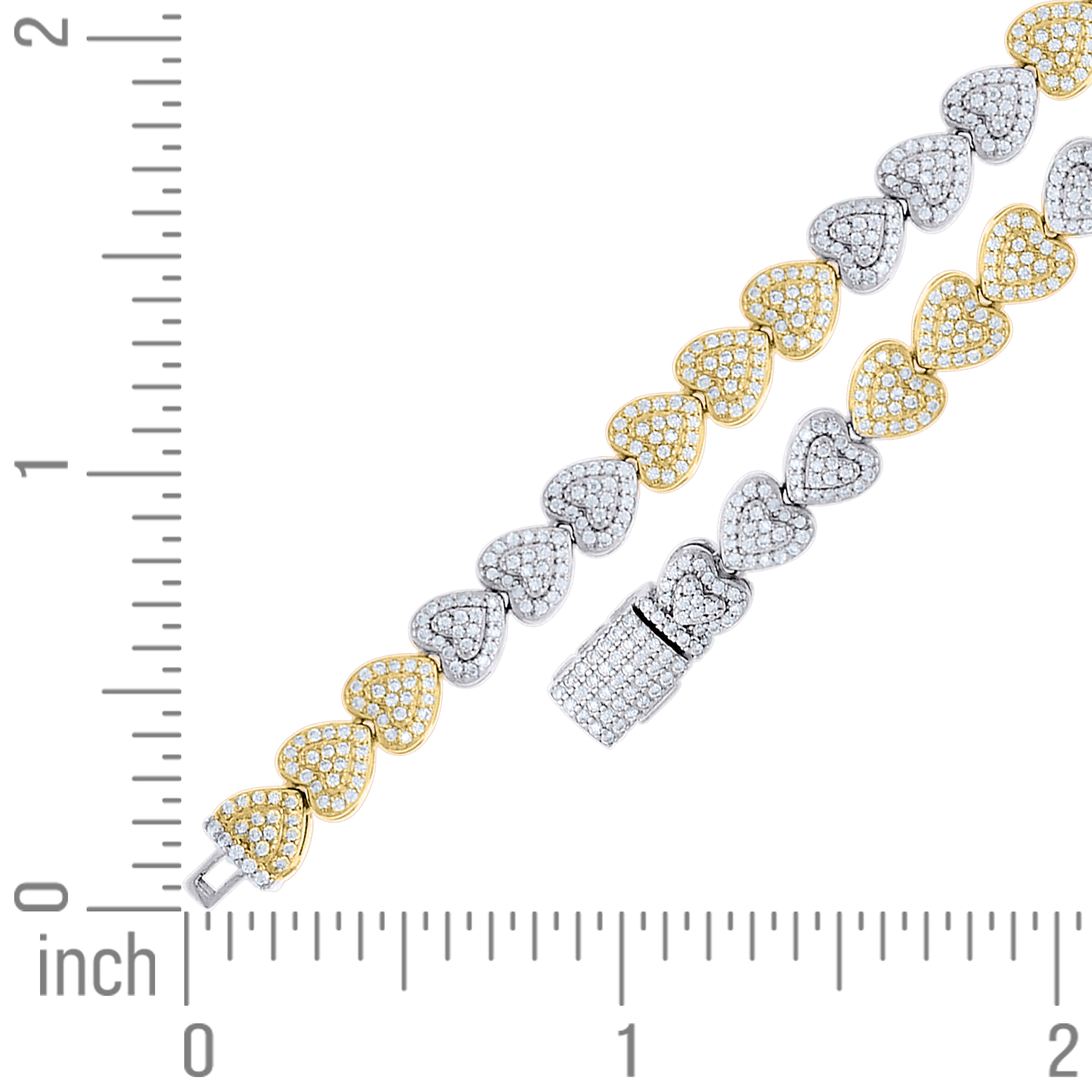 925 Sterling Silver Moissanite Bracelet