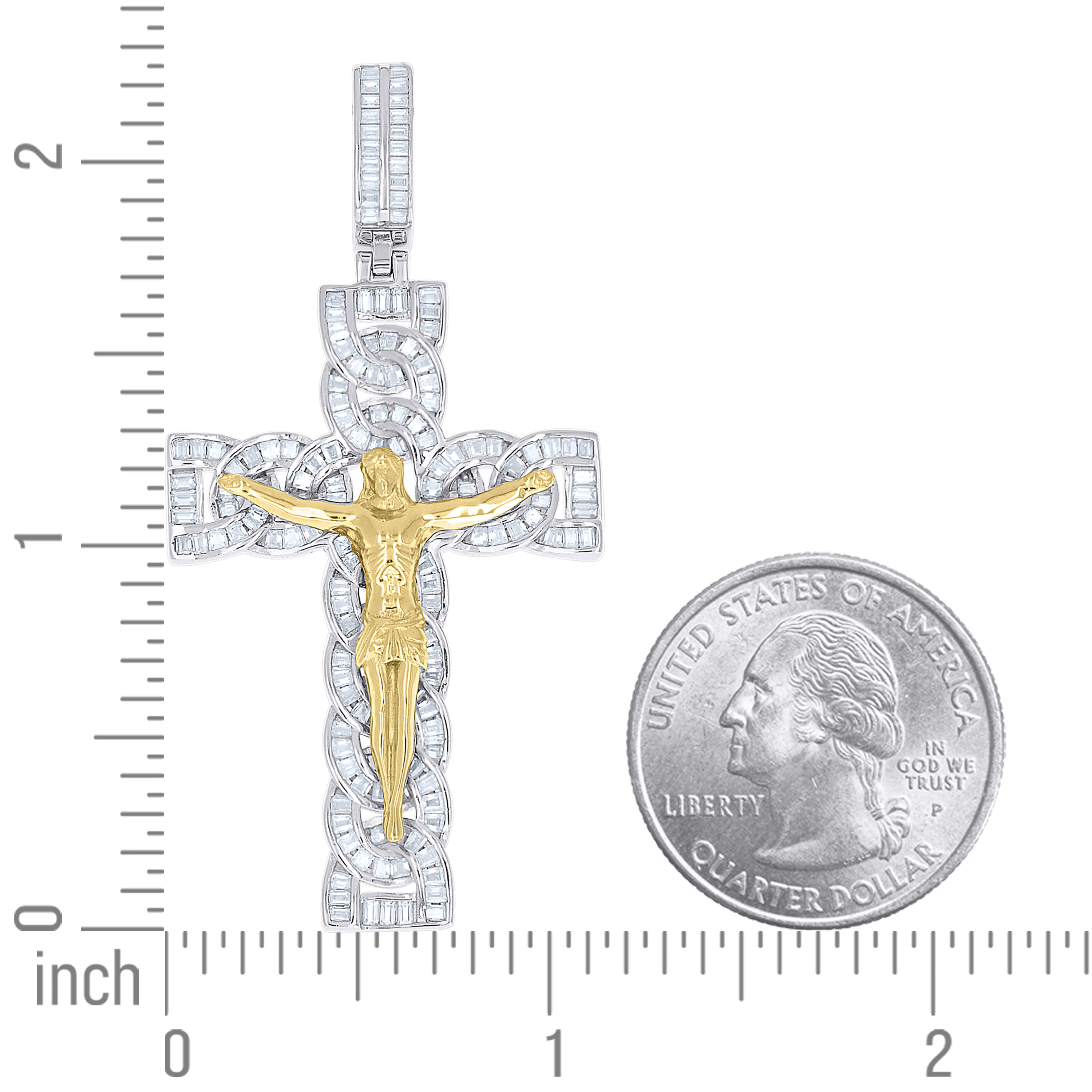 925 Sterling Silver Moissanite Pendant