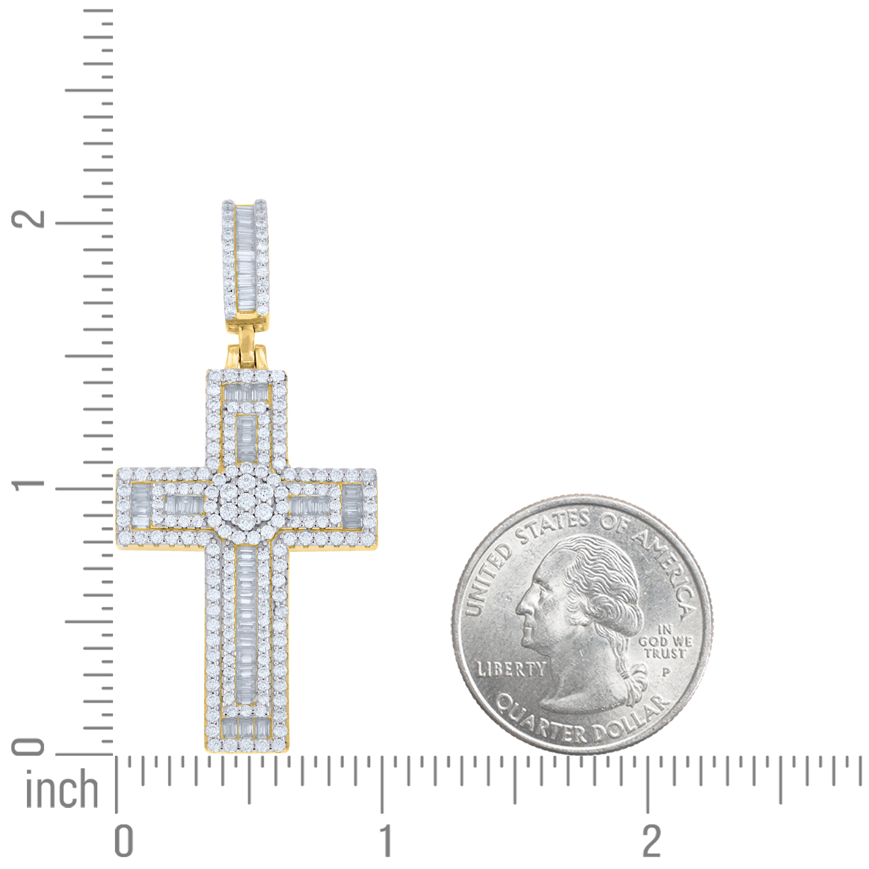 925 Sterling Silver Moissanite Pendant