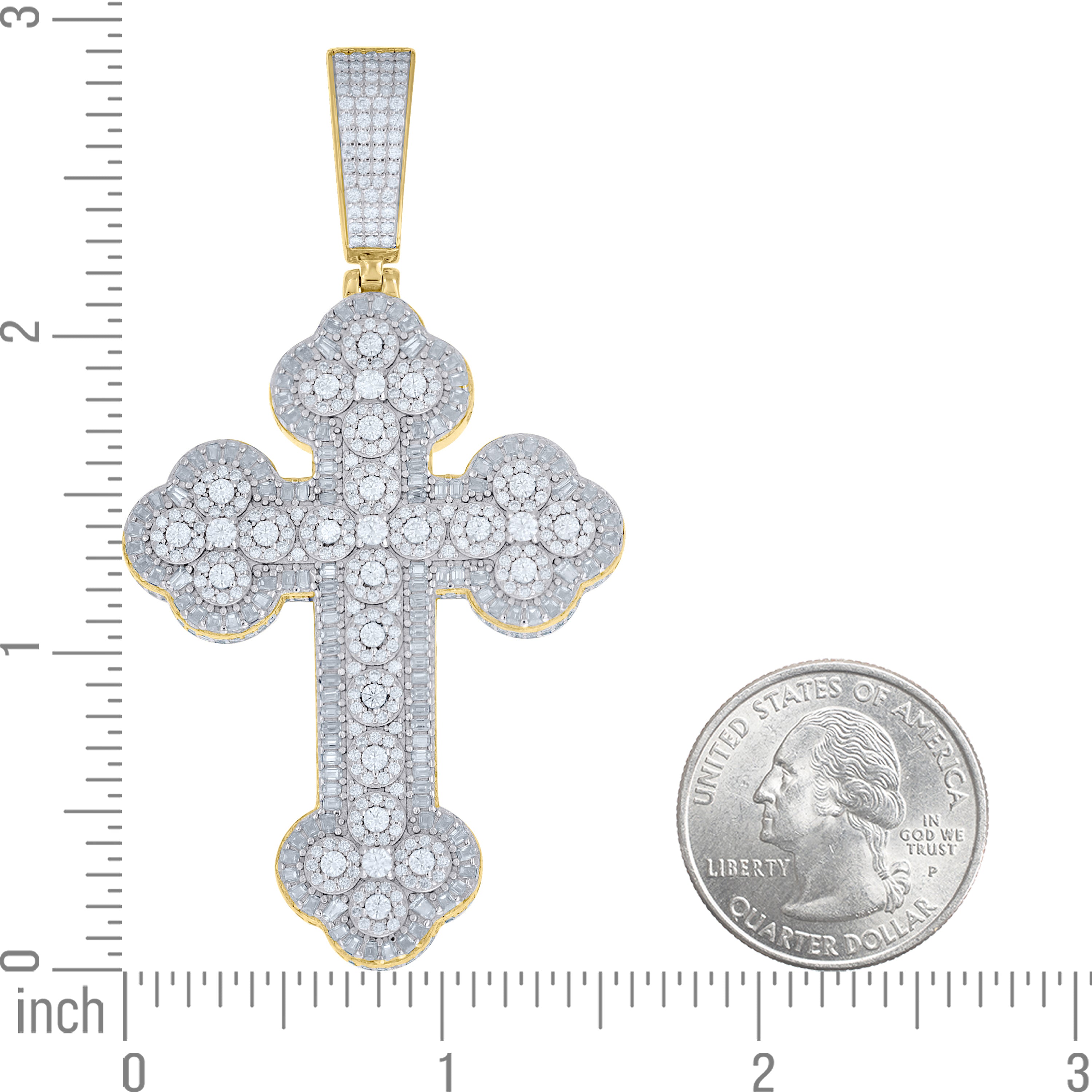 925 Sterling Silver Moissanite Pendant