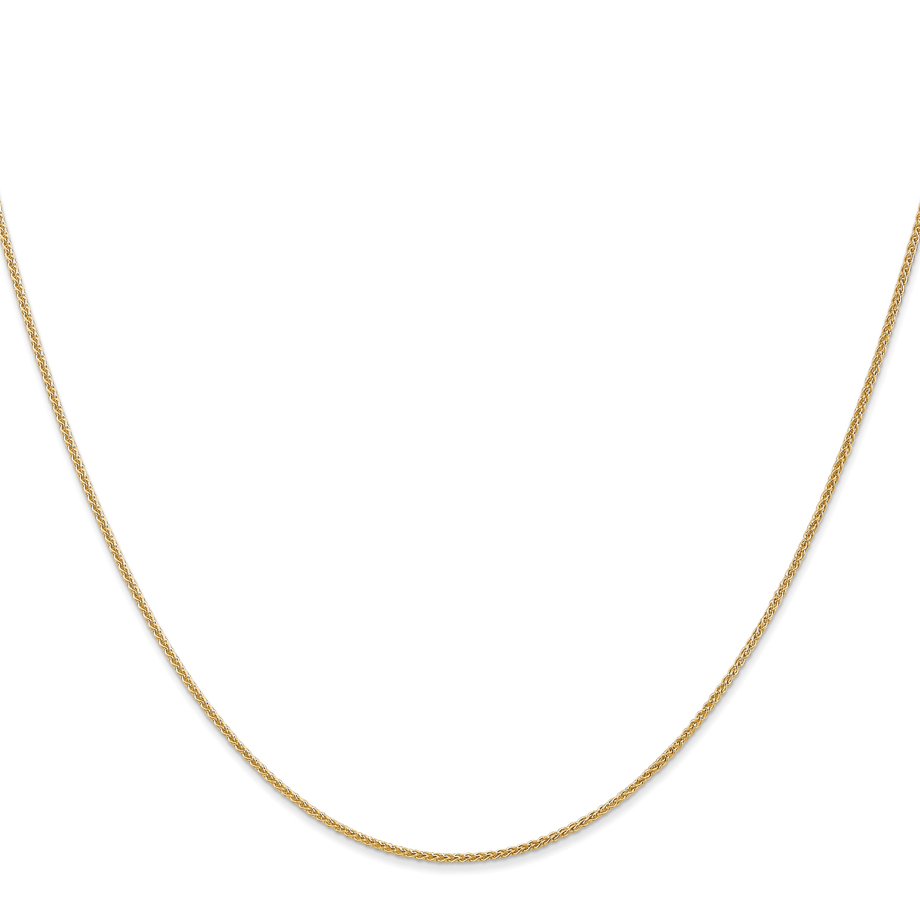 14K 1.0mm Spiga Chain