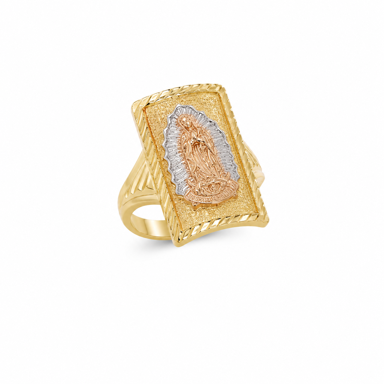 10KT Virgen De Guadalupe Yellow Gold [A5B4]
