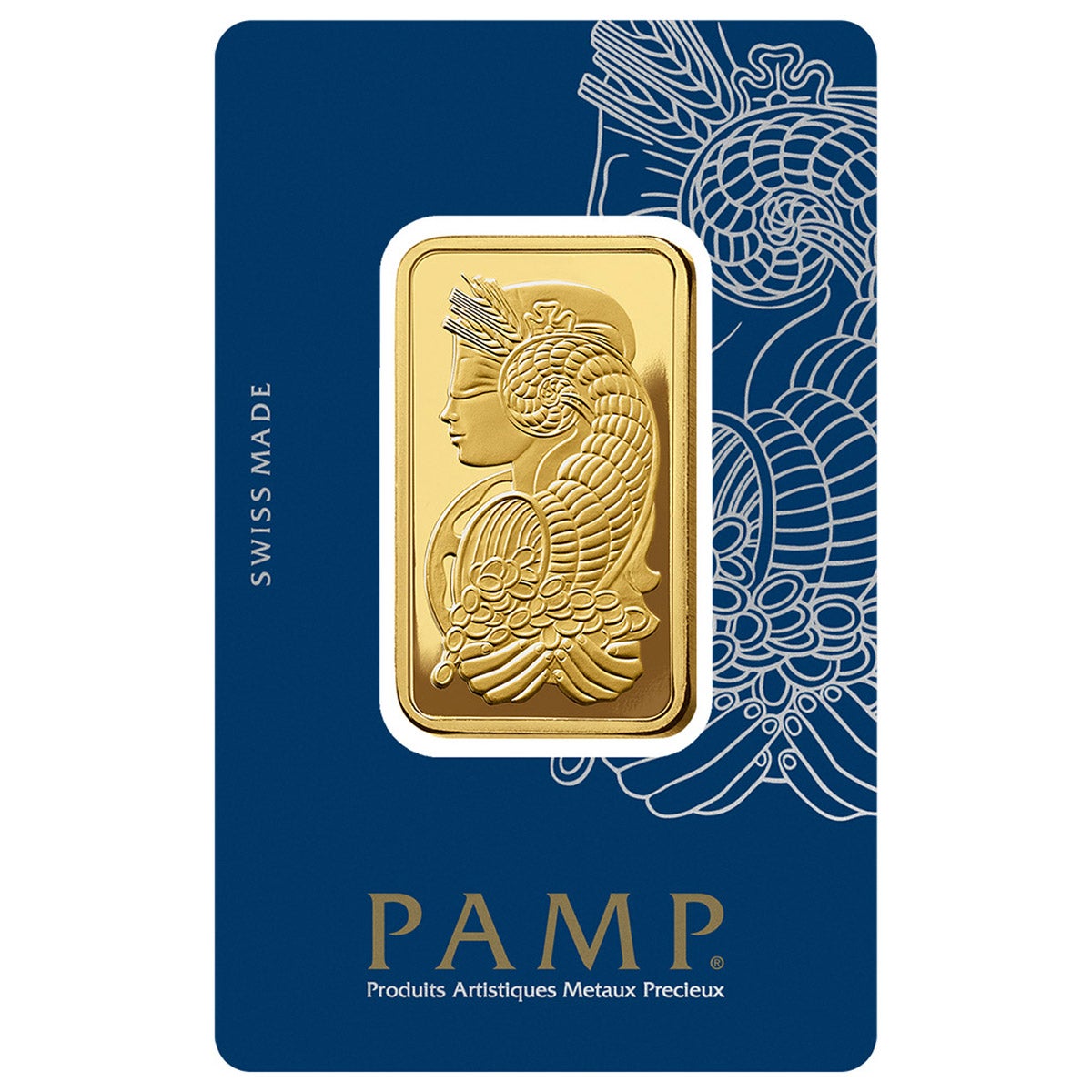 Gold OR Silver Bar PAMP Suisse Lady Fortuna Veriscan