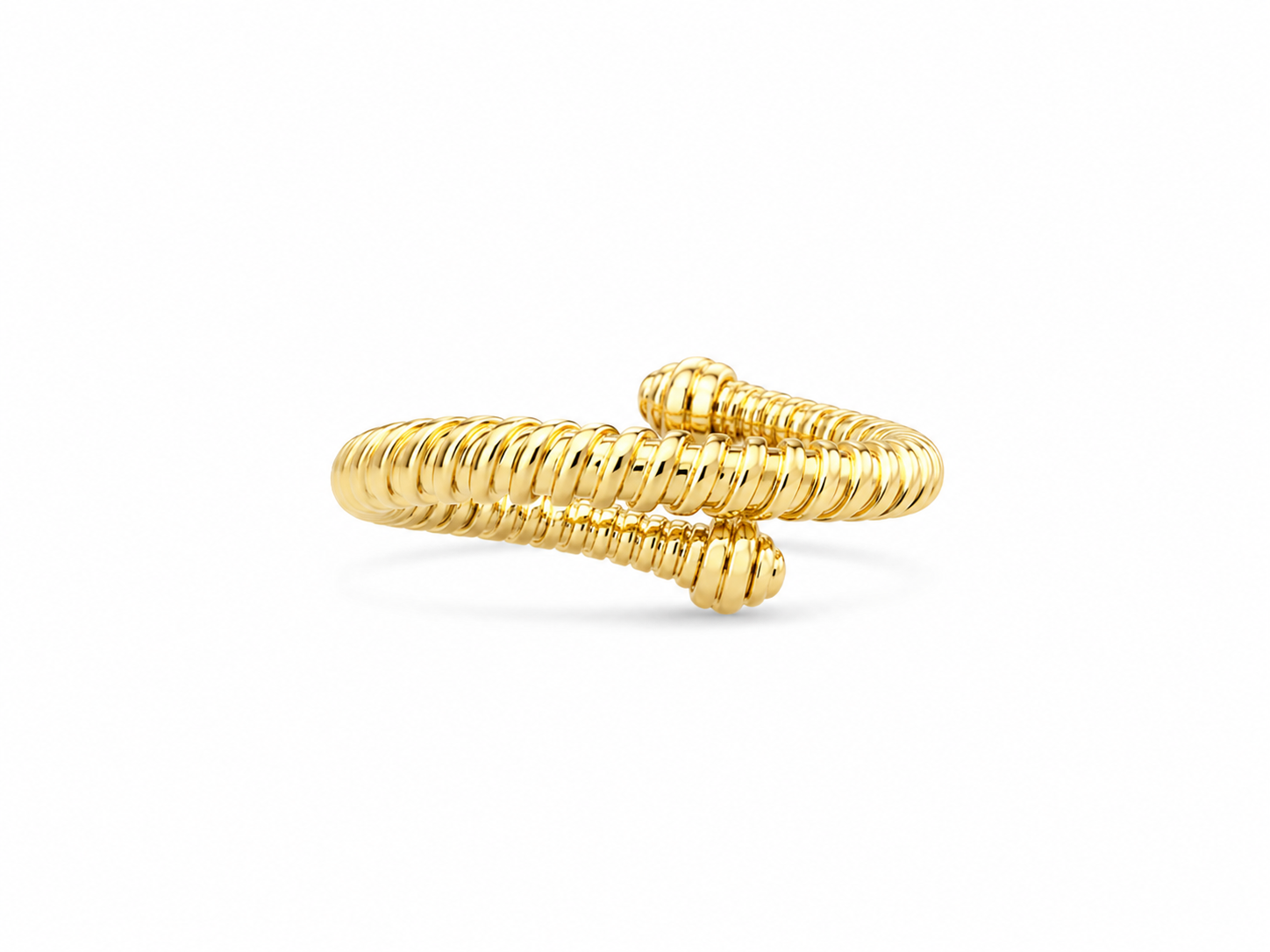 14KT Yellow Gold Fancy Turbogas Ladies Ring [A3B2]