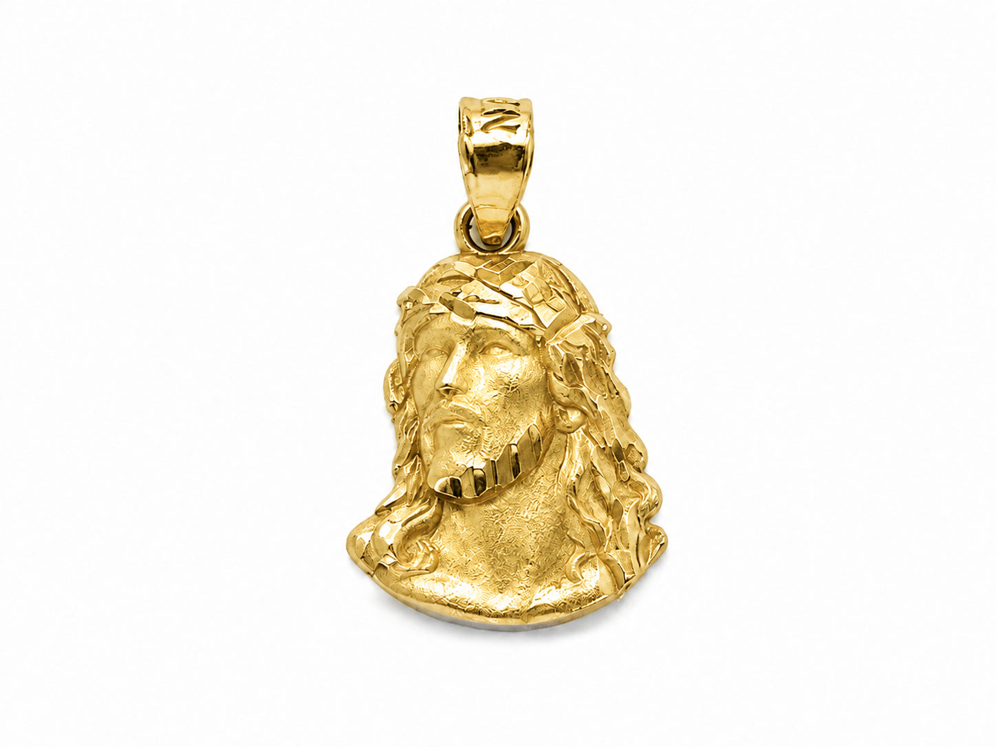 10KT Yellow Gold Jesus Pendant [A1B0]