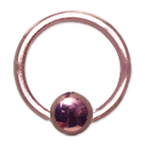 16G (1.3Mm) 5/16 (8Mm) Long W/ 4Mm Ball Dark Pink Titanium 16G (1.3Mm)