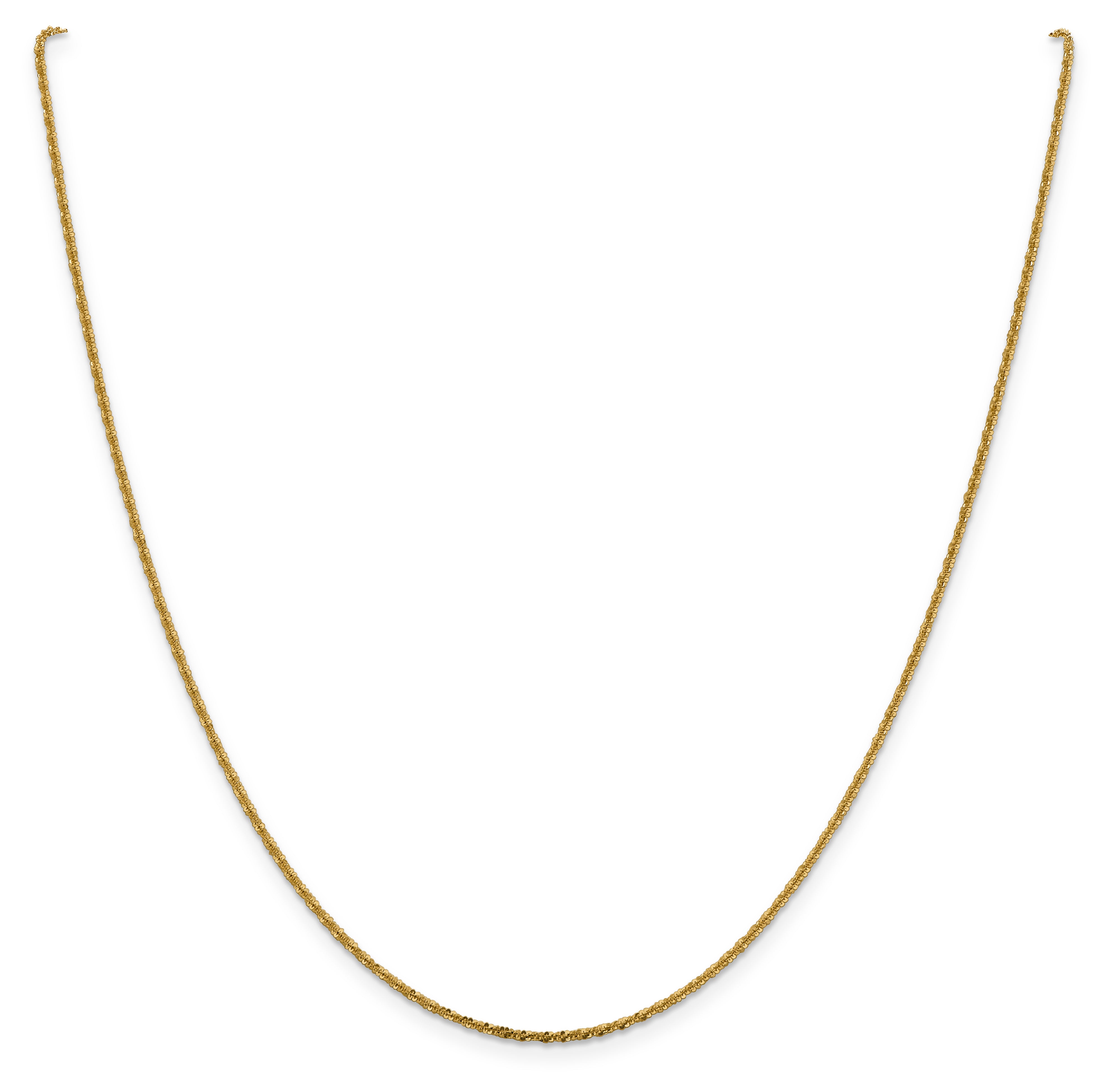 14K 1.5mm Cyclone Chain