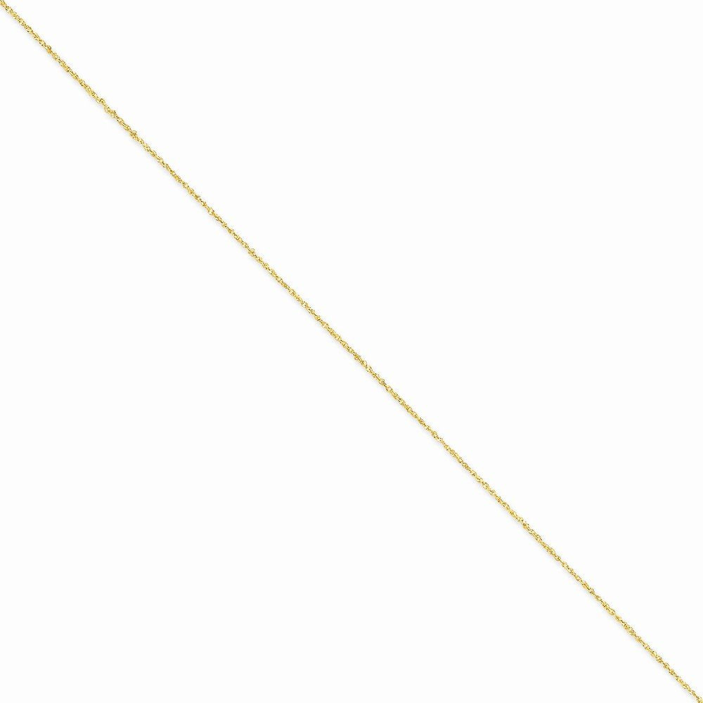 14K 20 Inch 1.1Mm Ropa With Spring Ring Clasp Chain