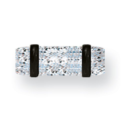 Acrylic Uv Sensitive Heavy Glitter Plug W 2 Rubber O-Rings 6G (4.1Mm) 1/2