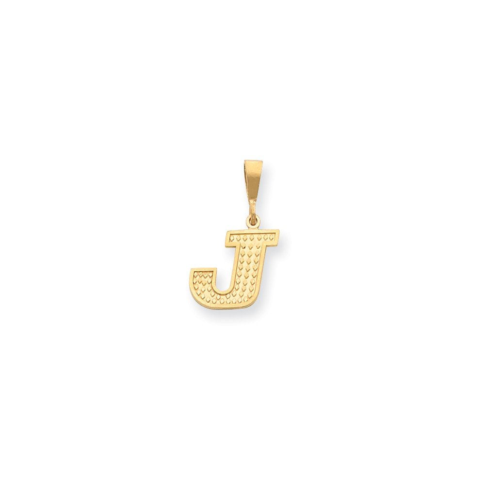 14K Initial J Charm C1449-J