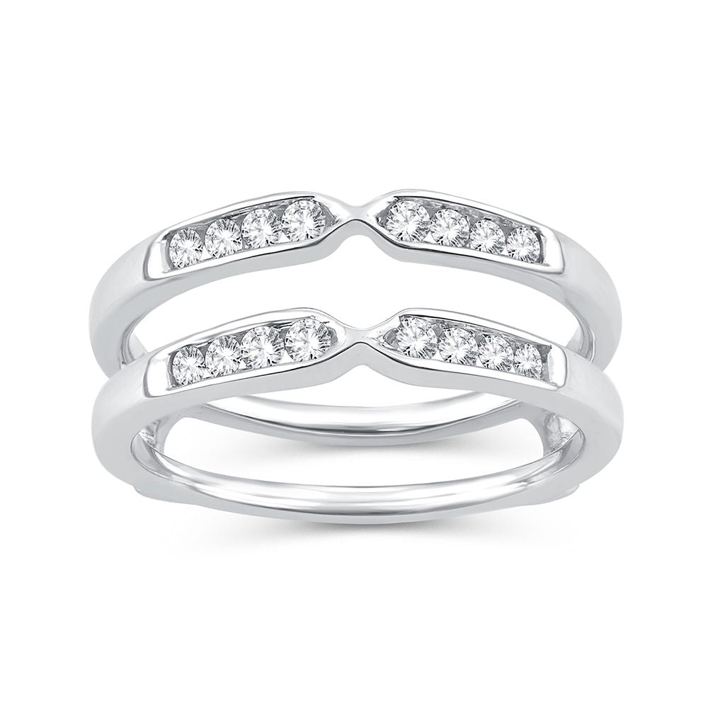 14K White Gold Gorgeous 0.25Ct Diamond Ring