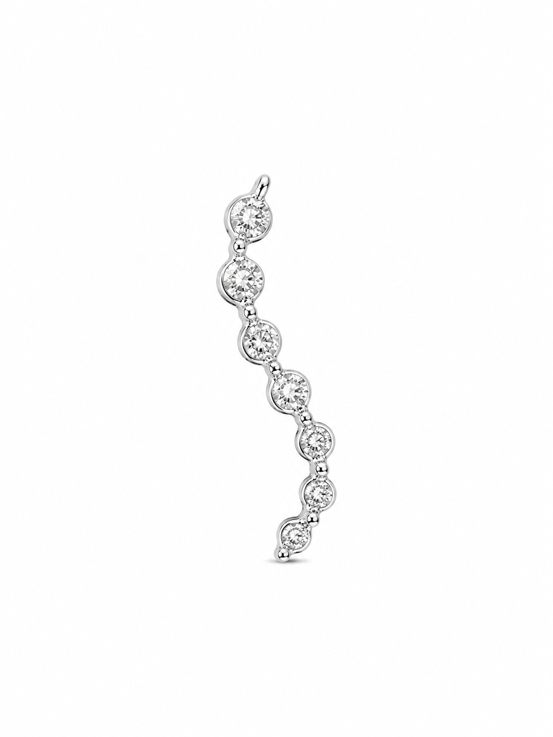 10KT White Gold 0.35 CTW Diamond Pendant [A0B7 K6H00]