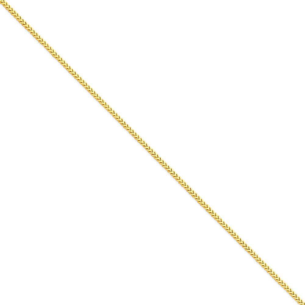 14K 16 Inch 2Mm Franco With Lobster Clasp Chain