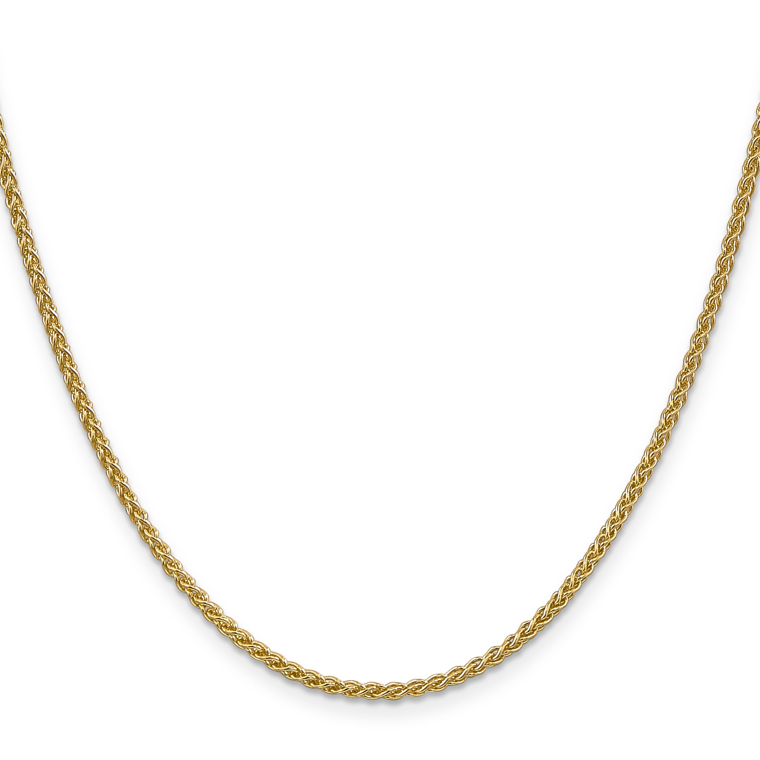 14K 2.1mm Spiga Chain