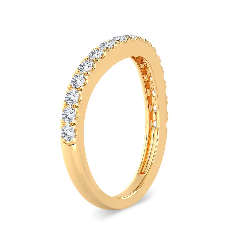 14K Yellow Gold 0.50Ct Diamond Enhancer Band