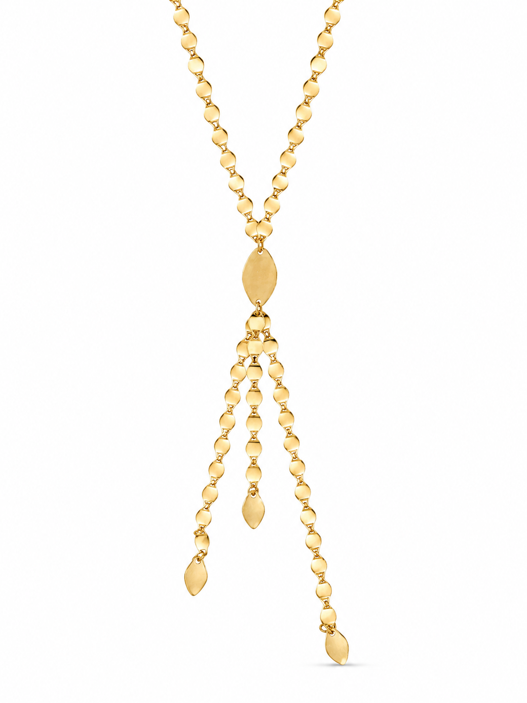14KT Yellow Gold Polished Fancy Necklace