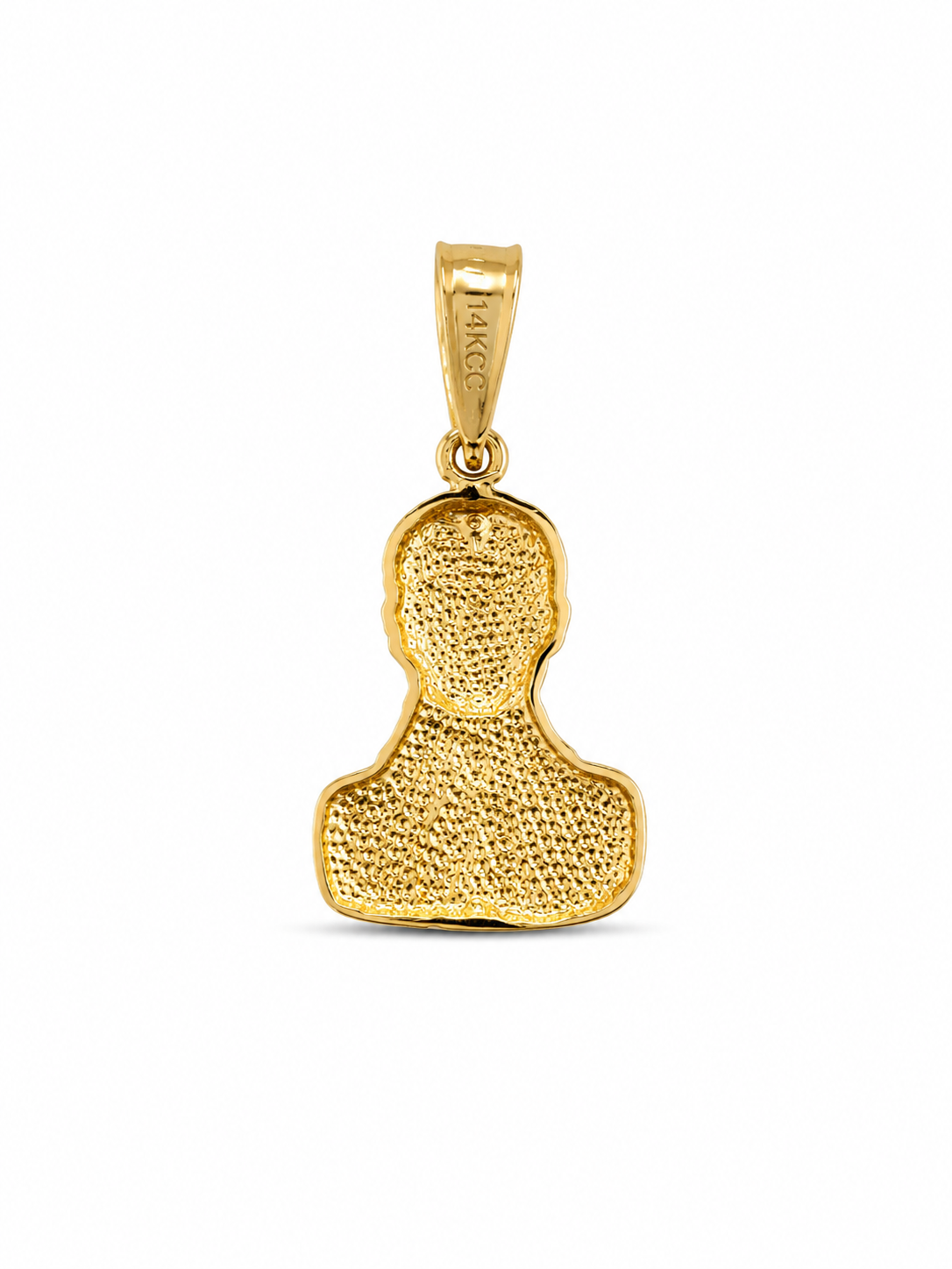 14KT Malverde Cubic Zirconium Two-Tone Gold Pendant [A3B2]