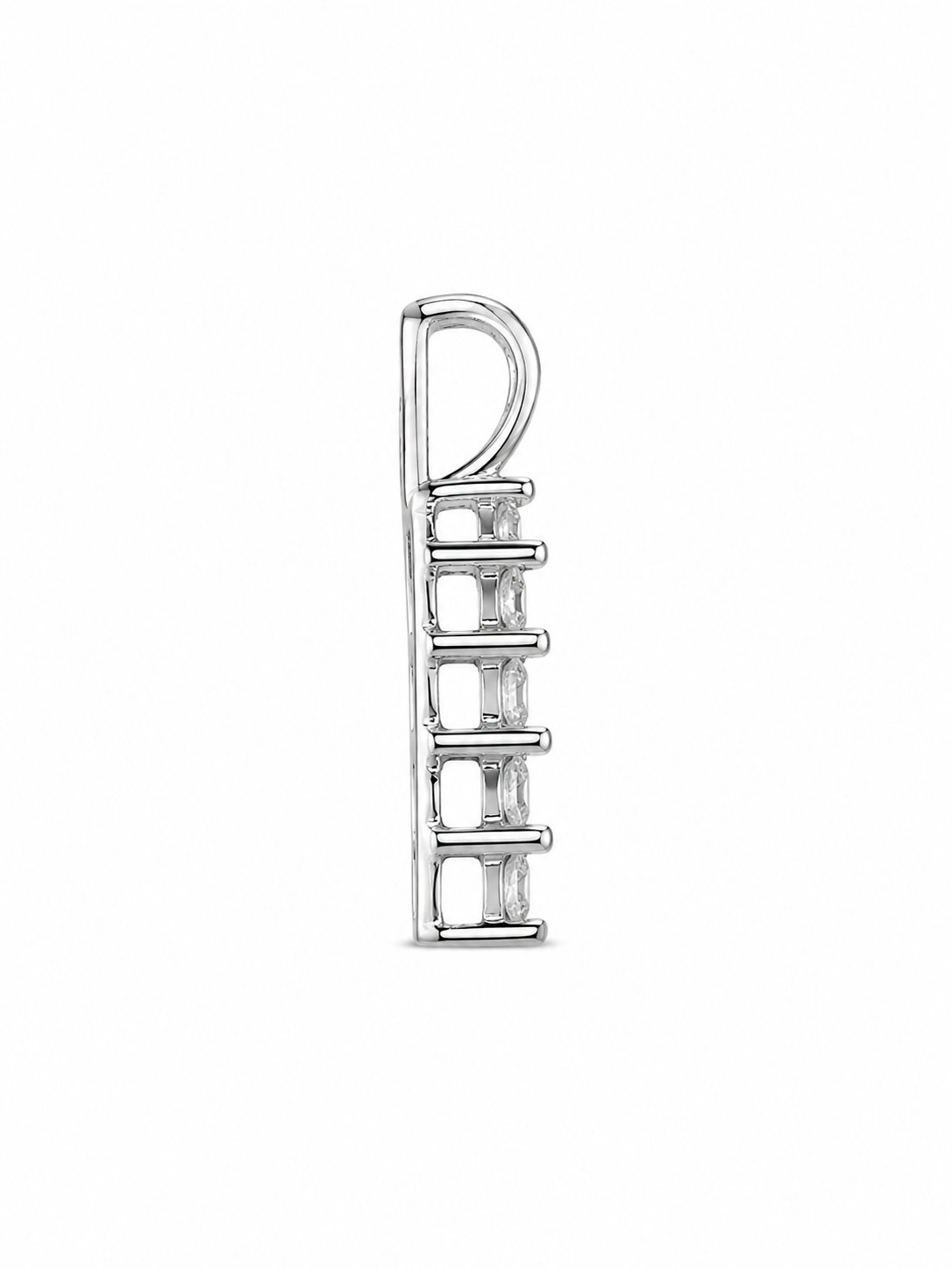 10KT White Gold 0.10 CTW Diamond Pendant [A1B2 - K4H15]