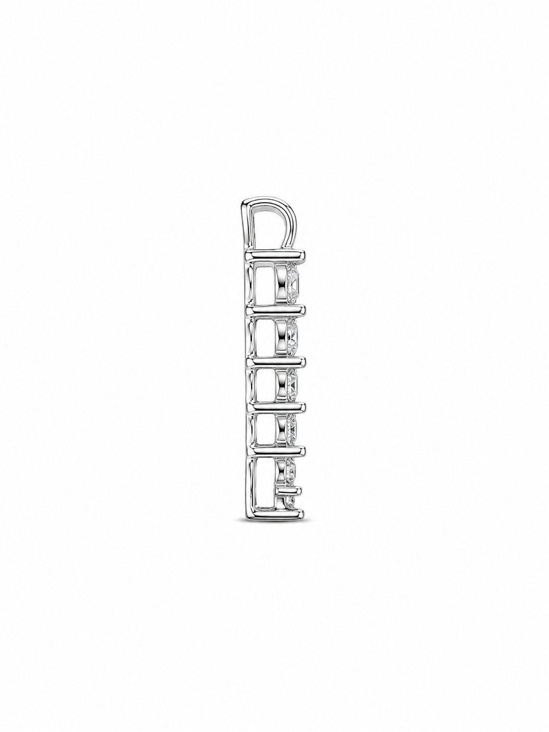10KT White Gold 0.35 CTW Diamond Pendant [A0B7 K6H00]